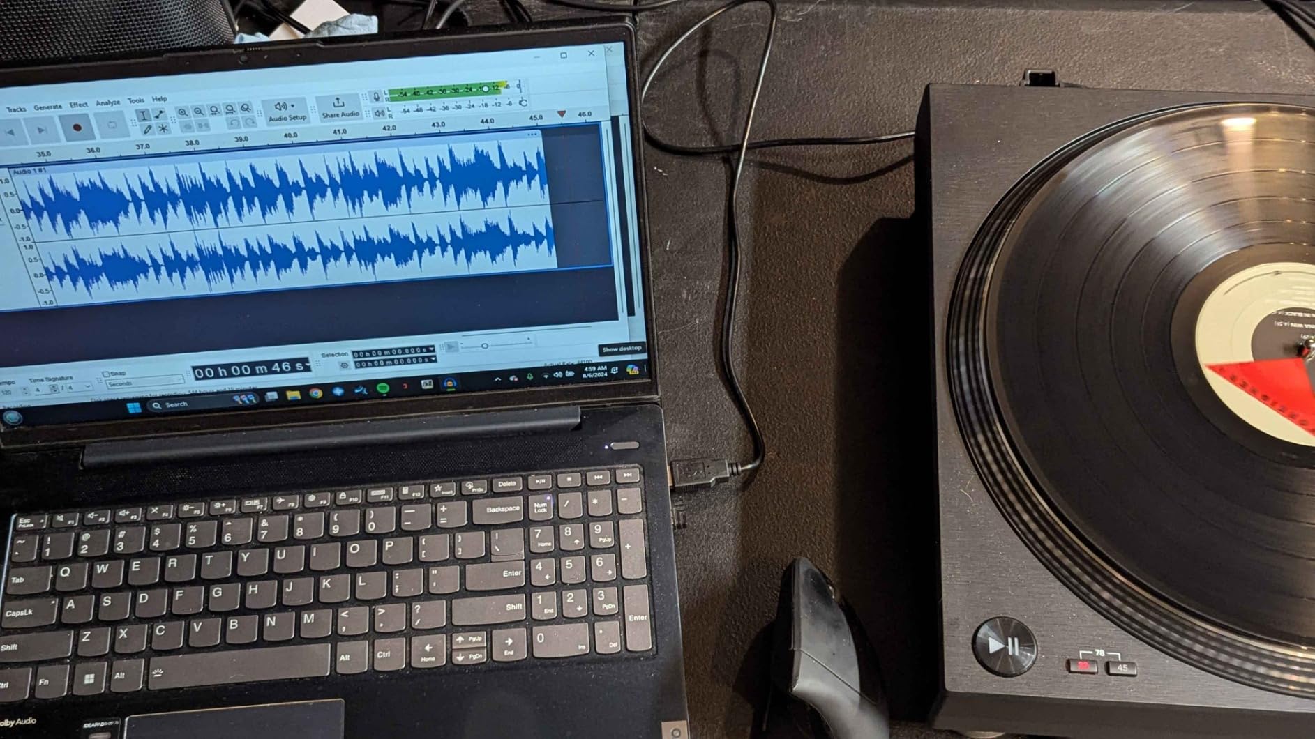 Gemini Direct-Drive Turntable, 3-Speed, USB Recording & Preamp (TT-5000) customer photo 1