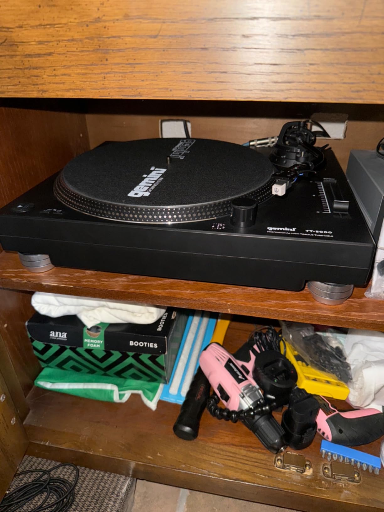Gemini Direct-Drive Turntable, 3-Speed, USB Recording & Preamp (TT-5000) customer photo 2