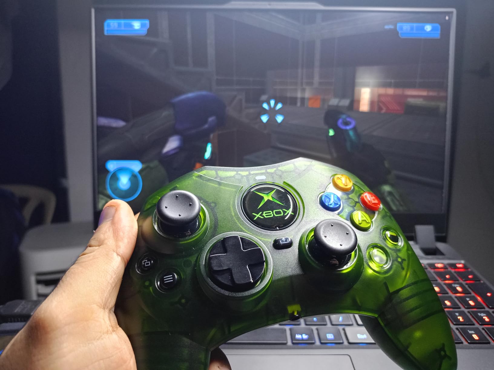 Hyperkin - DuchesS Wired Controller for XBOX Series X|S, XBOX One, Windows 10|11, PC, with Hall Effect Joysitcks, Audio Jack, Impulse Triggers, Black - Officially licensed customer photo 2