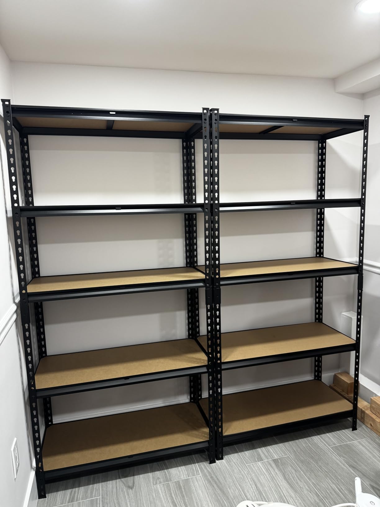 REIBII 2 Pack Garage Shelving, 2400LBS Each,Heavy Duty Storage Shelves customer photo 2