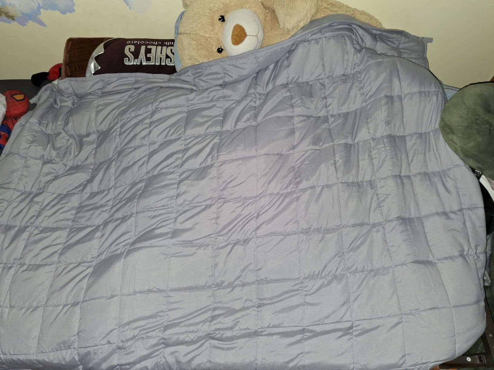 Topblan Cooling Weighted Blanket for Adults, 20 lbs 60 x 80 Queen Size Bed customer photo 1
