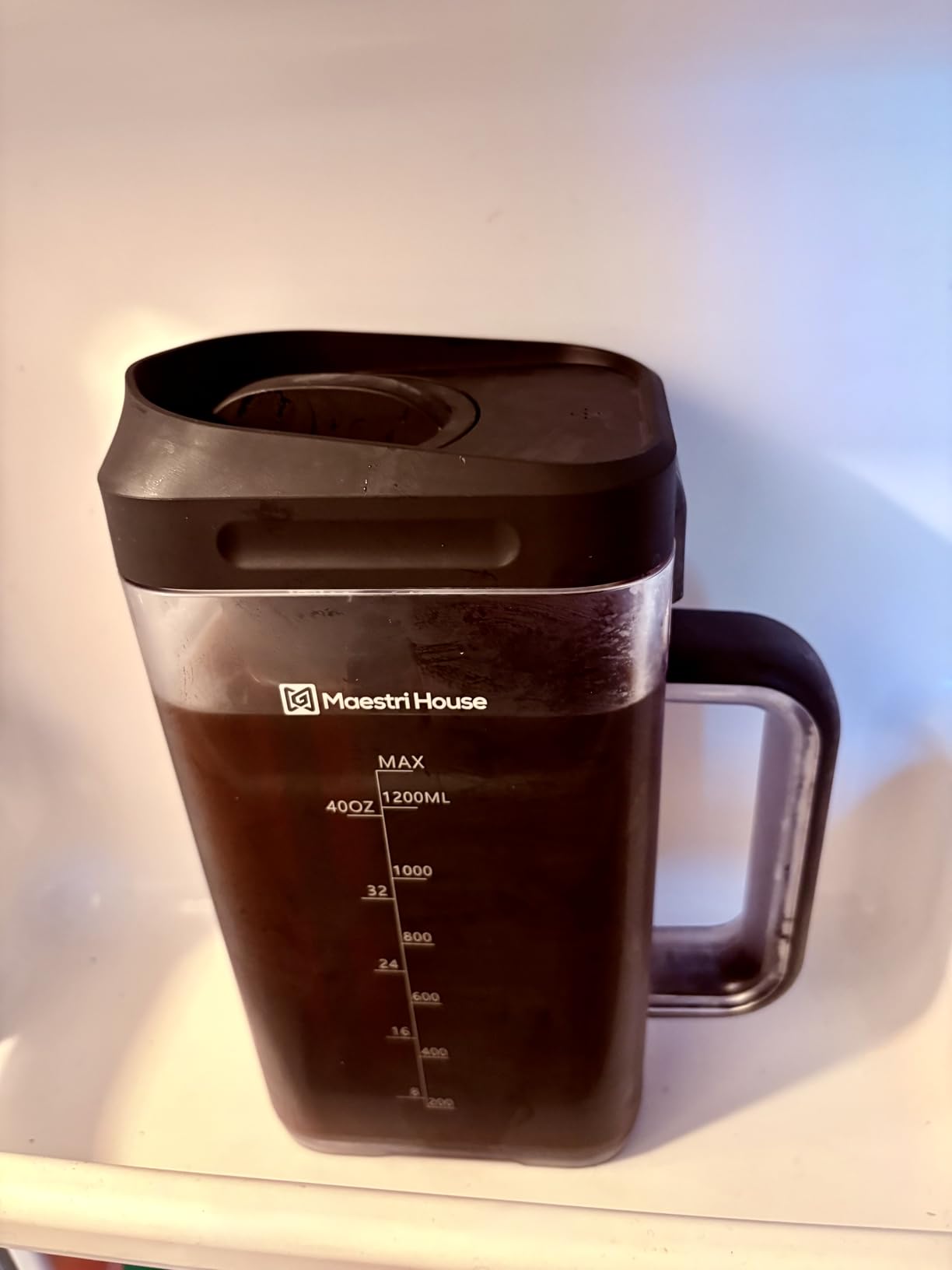 Maestri House Cold Brew Coffee Maker, 40oz BPA-Free Tritan Pitcher customer photo 1