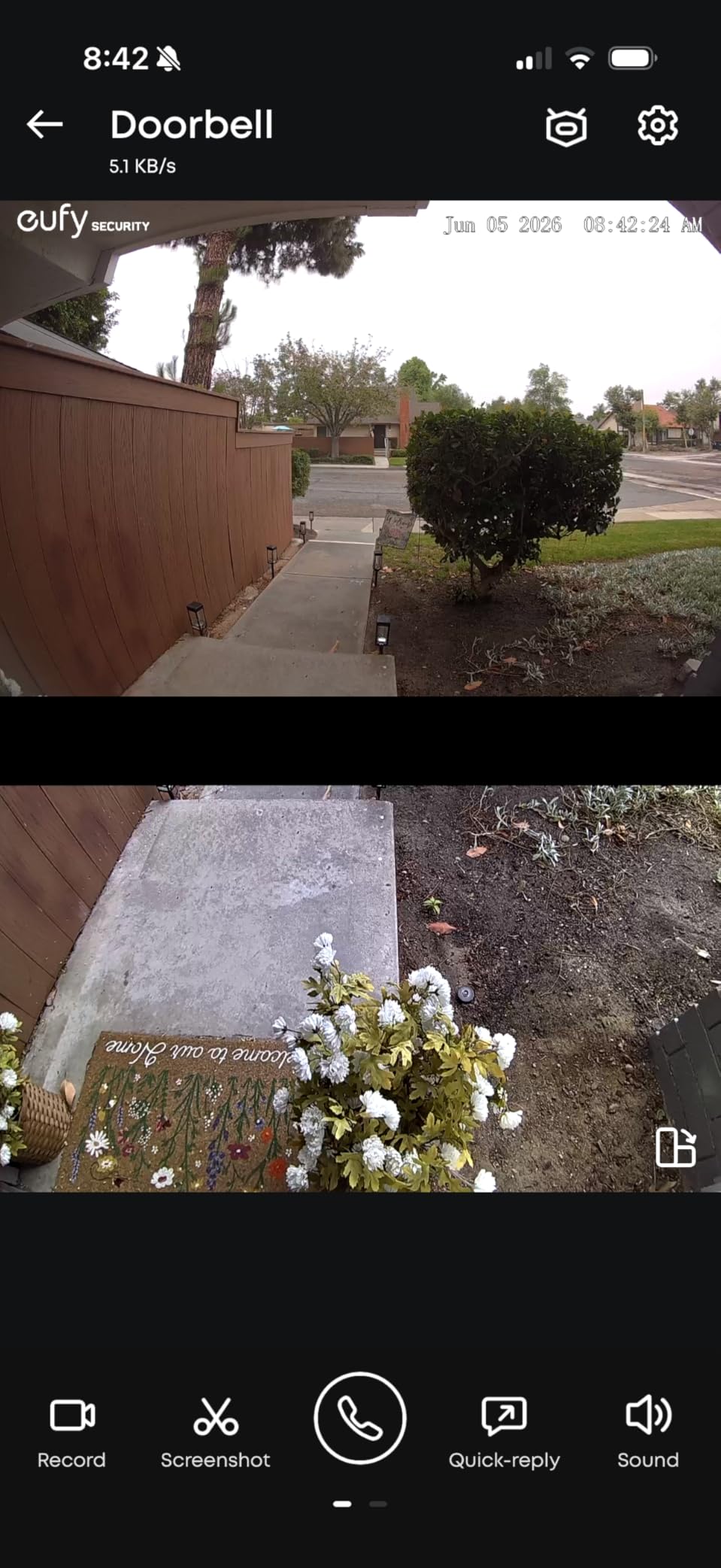 eufy Security Video Doorbell E340 Kit with Battery, 2K FHD, Built-in 8GB customer photo 2