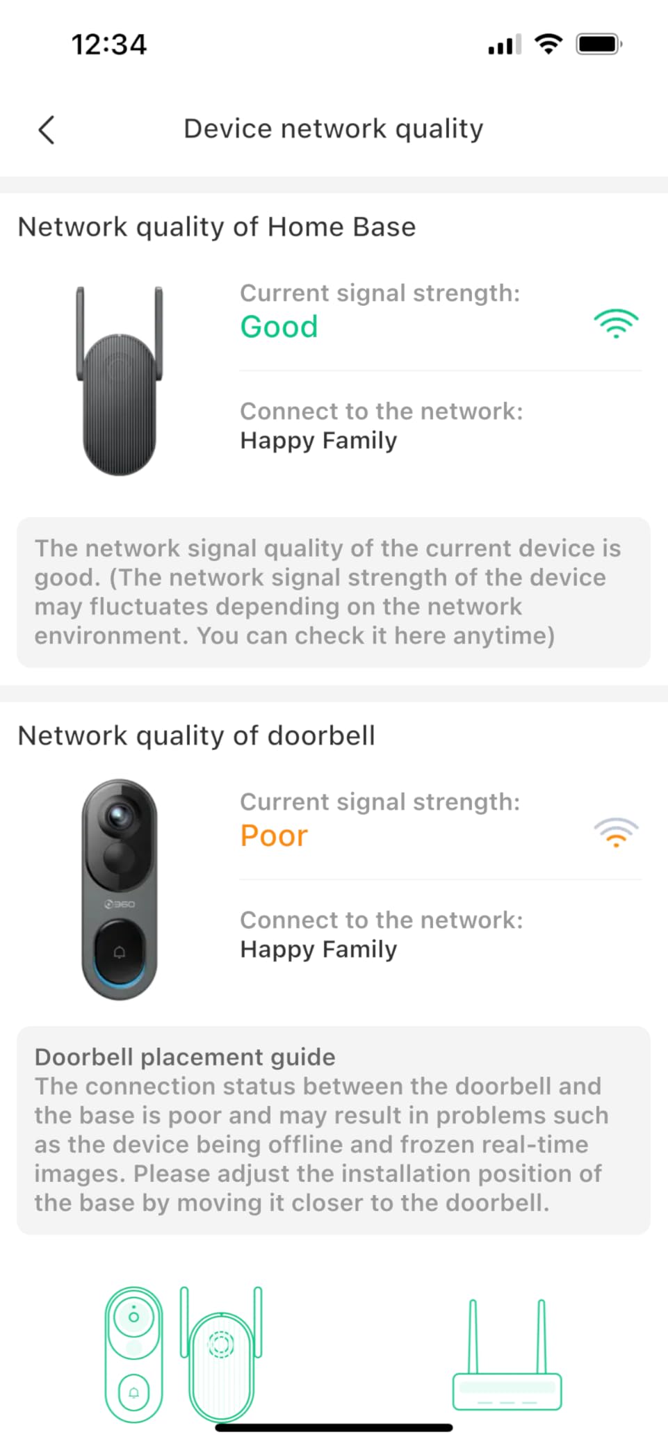 BOTSLAB 5MP Doorbell Camera Wireless,180° Head-to-Toe View,Battery Powered customer photo 2