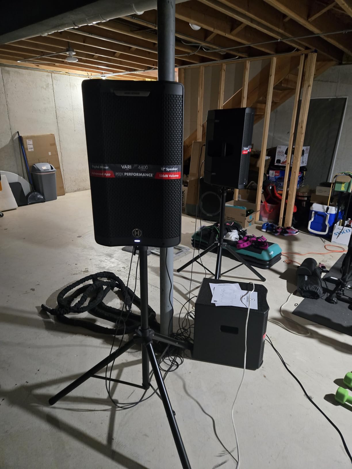 Pair of Speaker Tripod Stands 43.7
