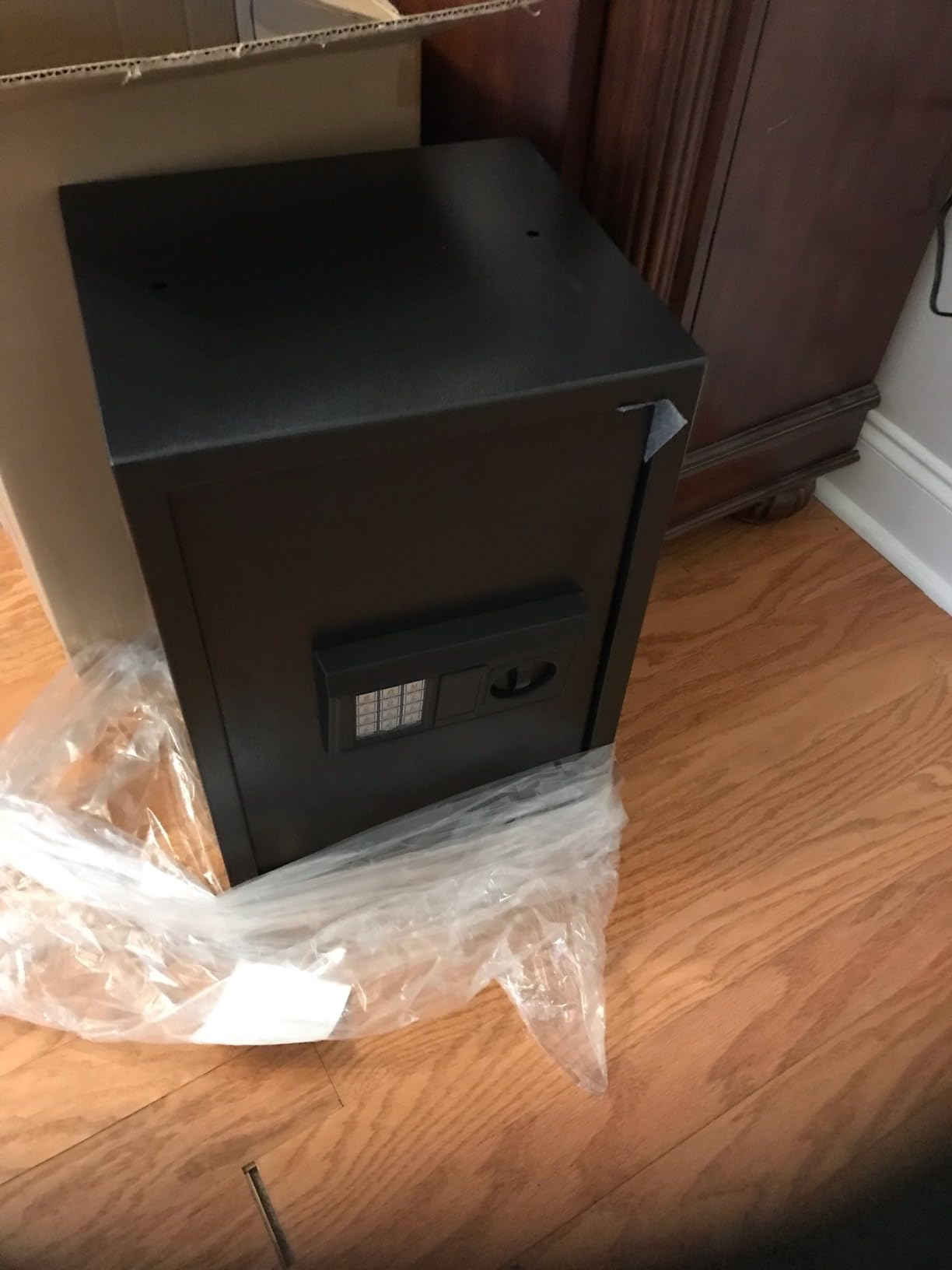 2.5 Cuft Safe Box, Home Safe with Fireproof Waterproof Bag16.54''H customer photo 1