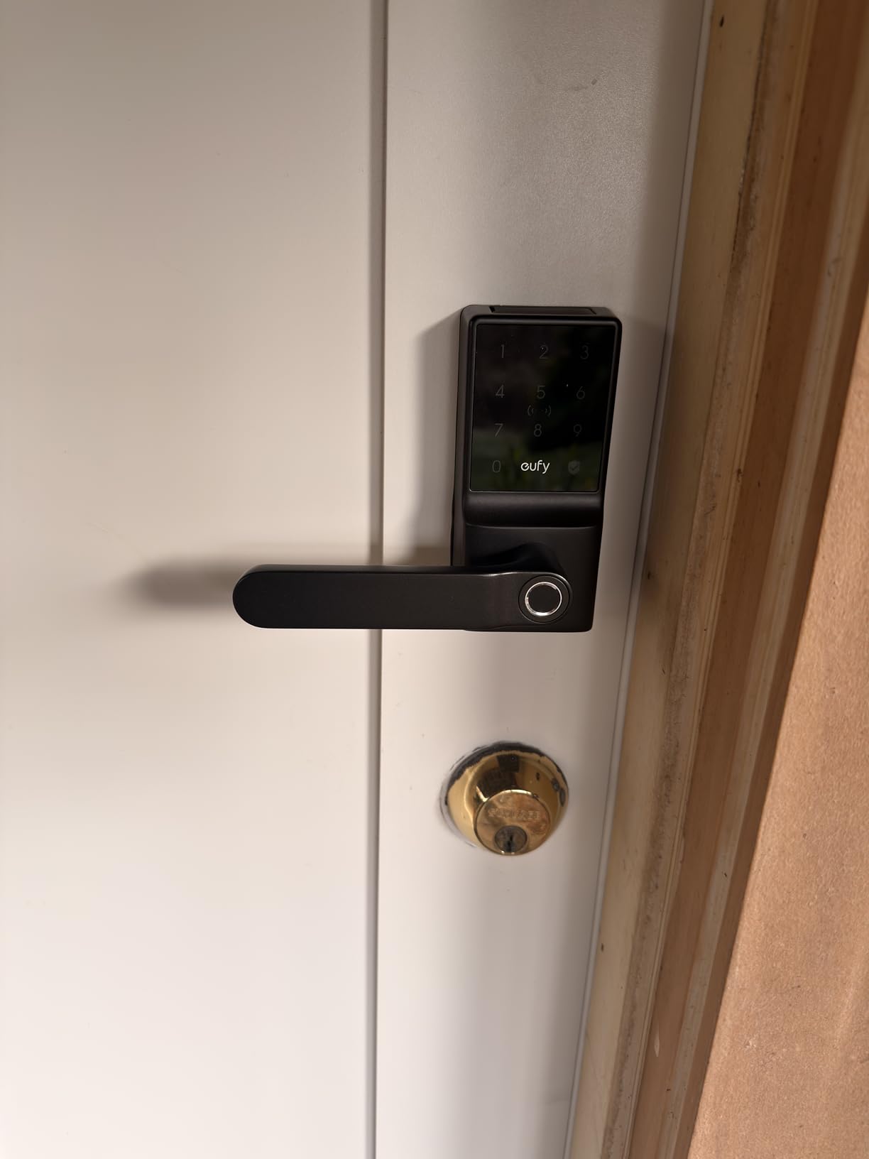eufy Security Smart Lock C33, Keypad Door Lock with Handle, Built-in Wi-Fi customer photo 2