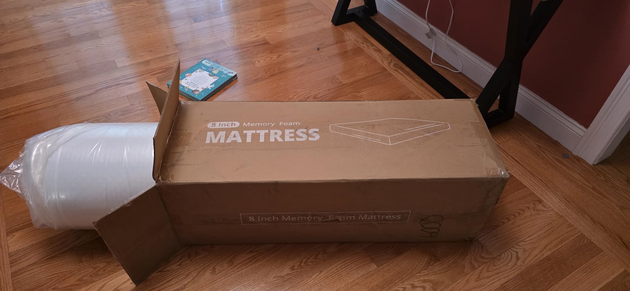 EGOHOME 6 Inch Twin Mattress for Kids, Memory Foam Mattress with Cooling Green Tea Gel, Relieve Pressure with Medium Firm Support, CertiPUR-US Certified, 75''L x 38''W, White customer photo 2