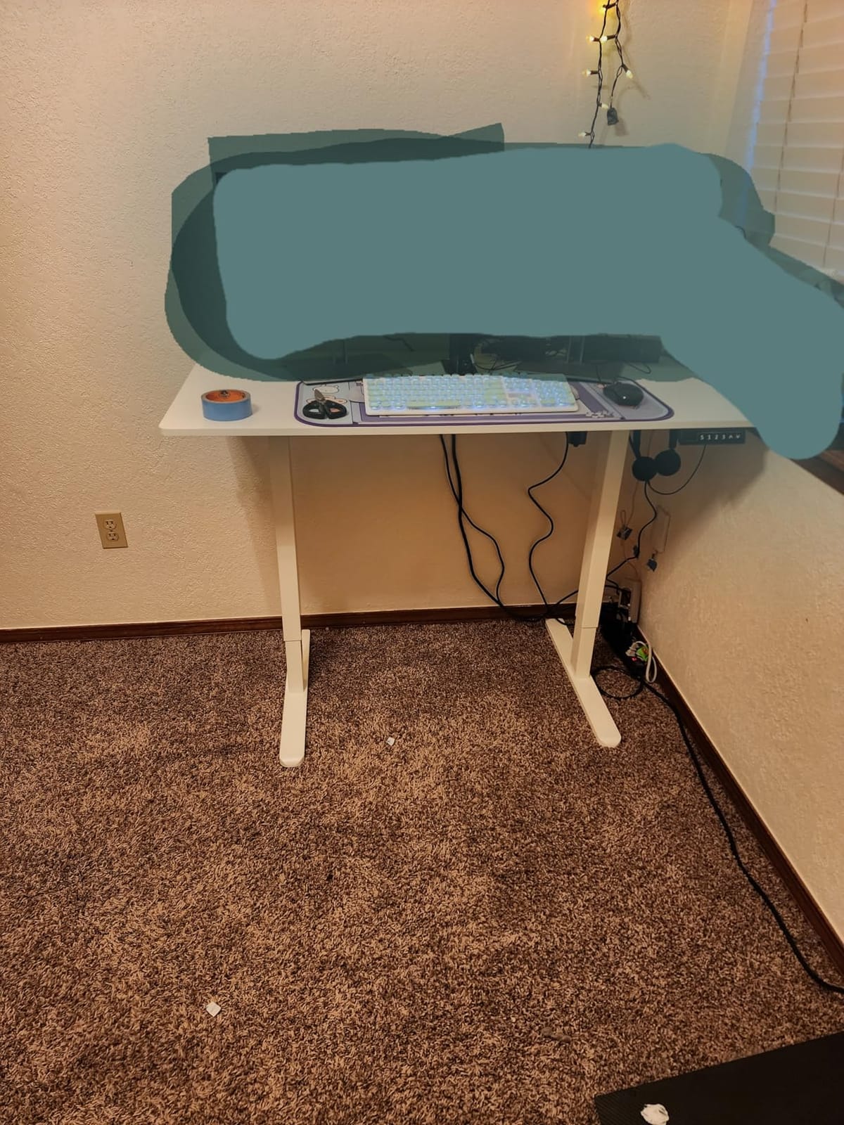 Small Electric Standing Desk, 35