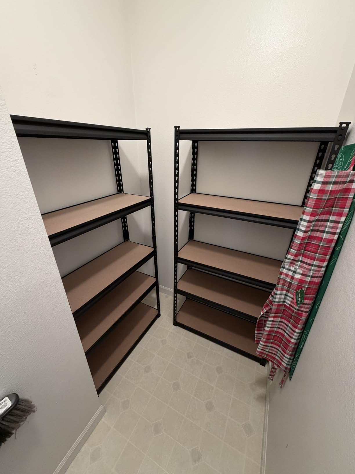 VEVOR Storage Shelves, 5-Tier Adjustable, 3000 lbs Capacity, Heavy Duty Garage Storage Shelving Unit, Metal Utility Rack Shelf, for Garage Workshop Warehouse Basement, 48.43