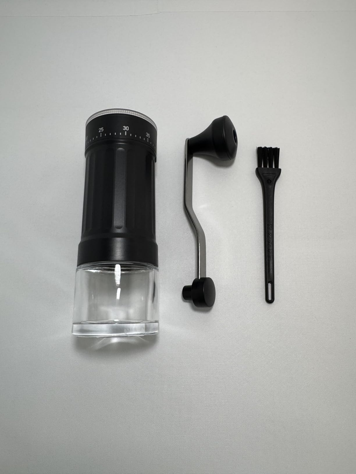 Manual Coffee Grinder With Ceramics Burr For Espresso,French Press,40 Adjustable Settings,Portable Hand Coffee Bean Mill For Home Use and Camping Travel,Coffee Bean Grinders With Hand Crank customer photo 2