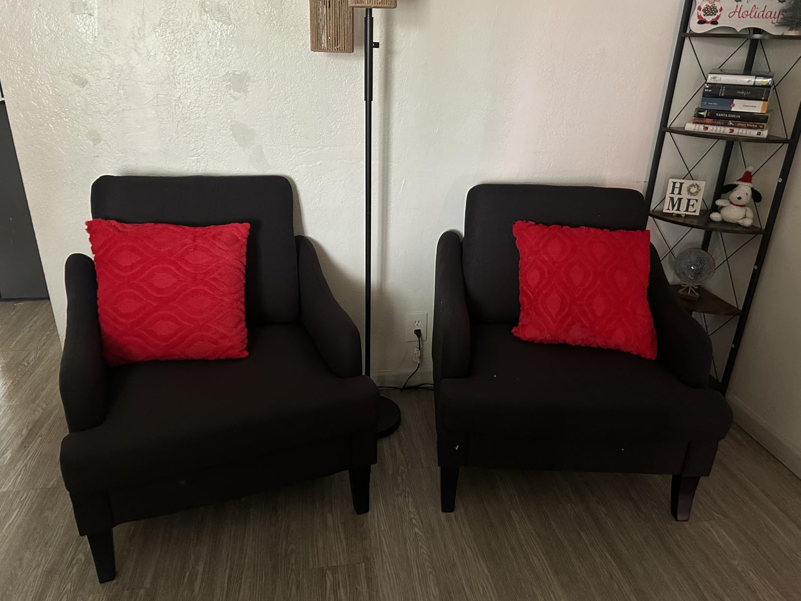 VINGLI Accent Chair, Small Cozy Upholstered Armchair, Compact Reading Chair customer photo 1
