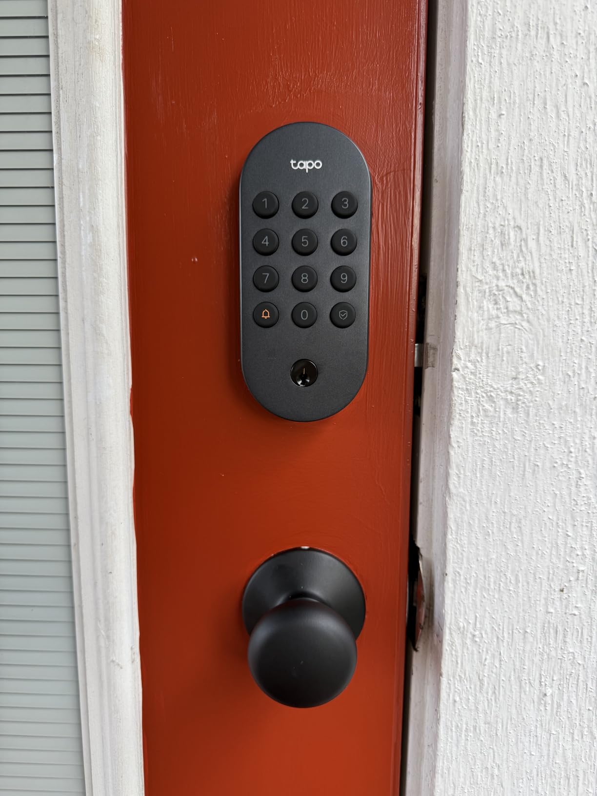 Tapo Smart Wi-Fi Deadbolt Door Lock, Keyless Tactile Buttons, DL100 customer photo 2