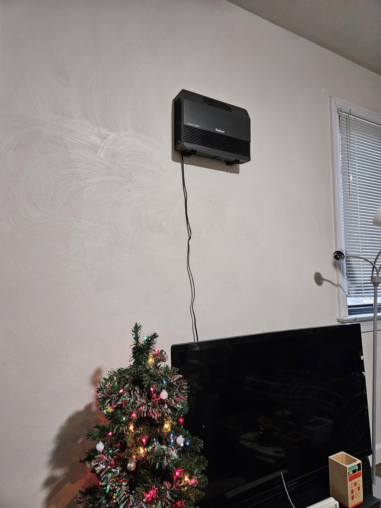 Brightown 1500W Smart Wall Heater for Indoor Use, Remote Control/APP, Wifi customer photo 1