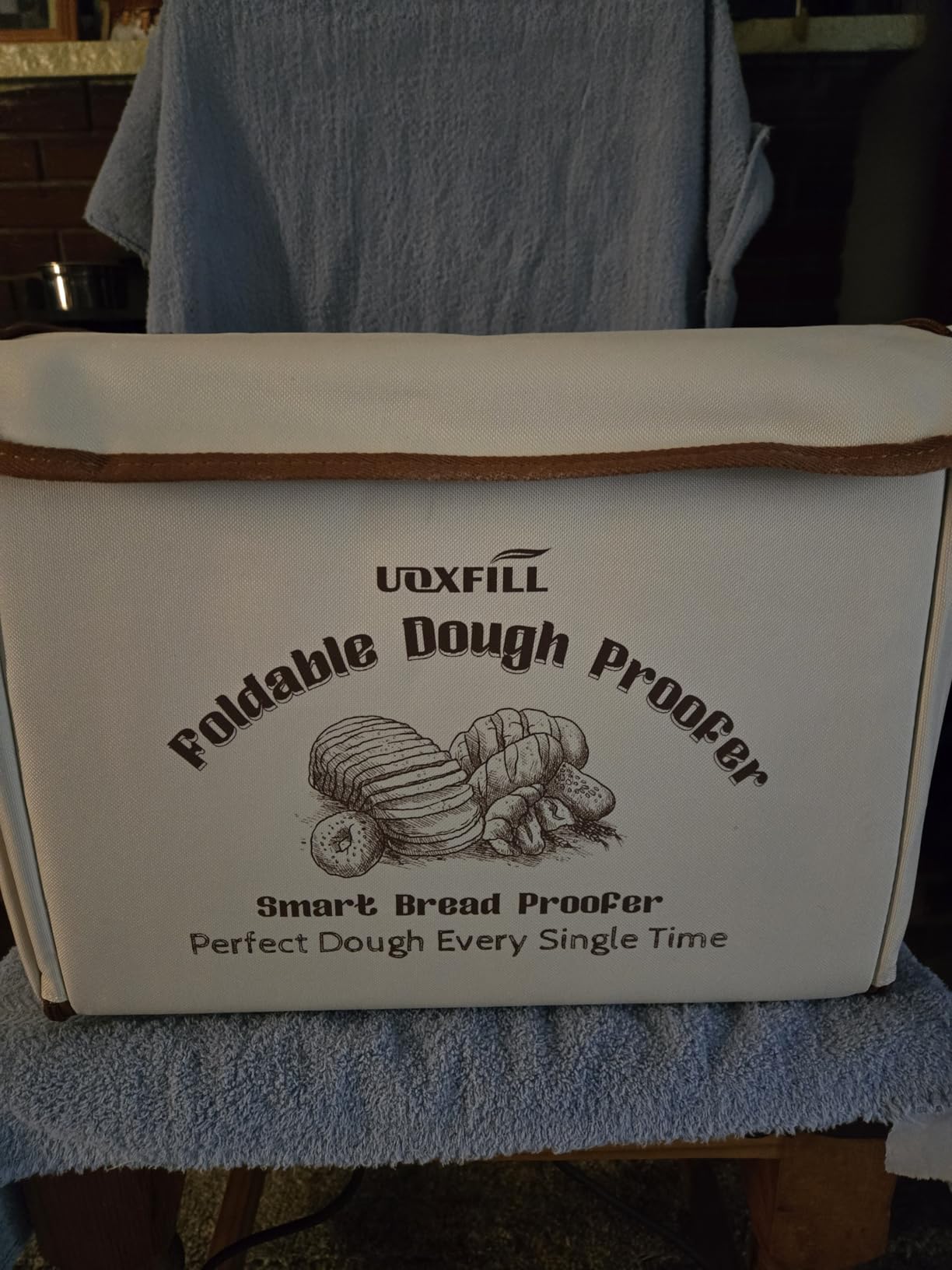 Folding Bread Proofing Box with Temp Control & 4H Auto Shut Off 48H Timer customer photo 2