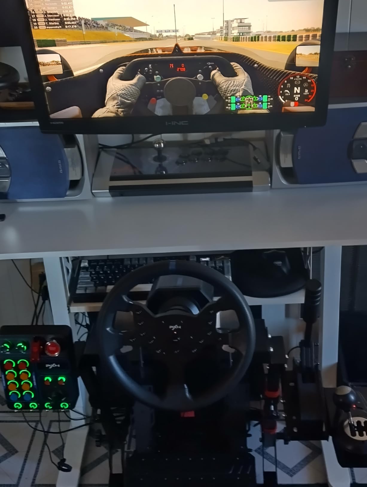 PXN PD HM Brake&Throttle Sim Racing Pedals, All-Metal 2-Pedal Set customer photo 2