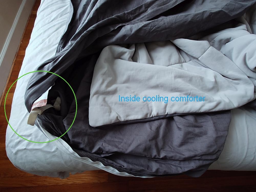 Bedsure PureWoven Cooling Duvet Cover, Ideal for Hot Sleepers, Queen Size customer photo 2