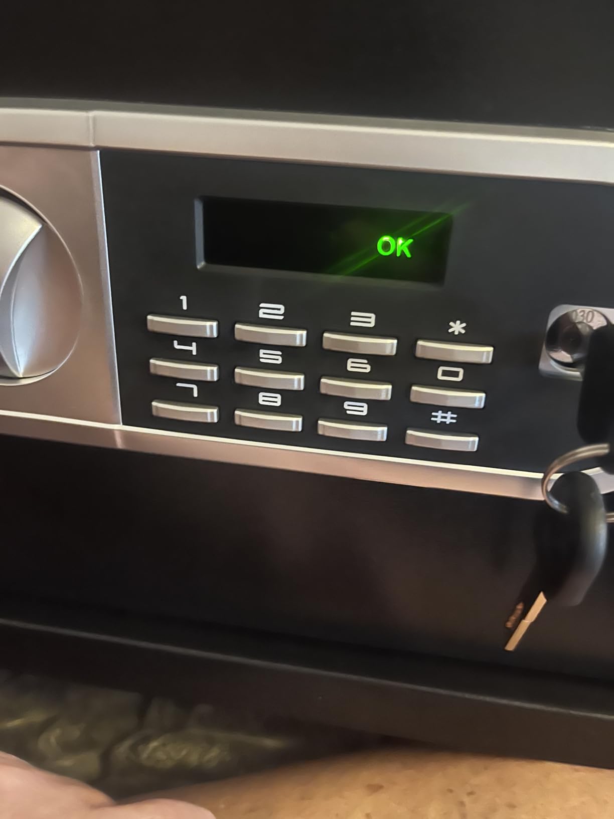 1.3 Cuft Small Fire Proof Safe for Home Documents, Anti-theft Safes for Home Use Fire and Water Proof with Combination Lock, Smart Alert System and Removable Shelf, Digital Document Safe for Jewelry customer photo 1