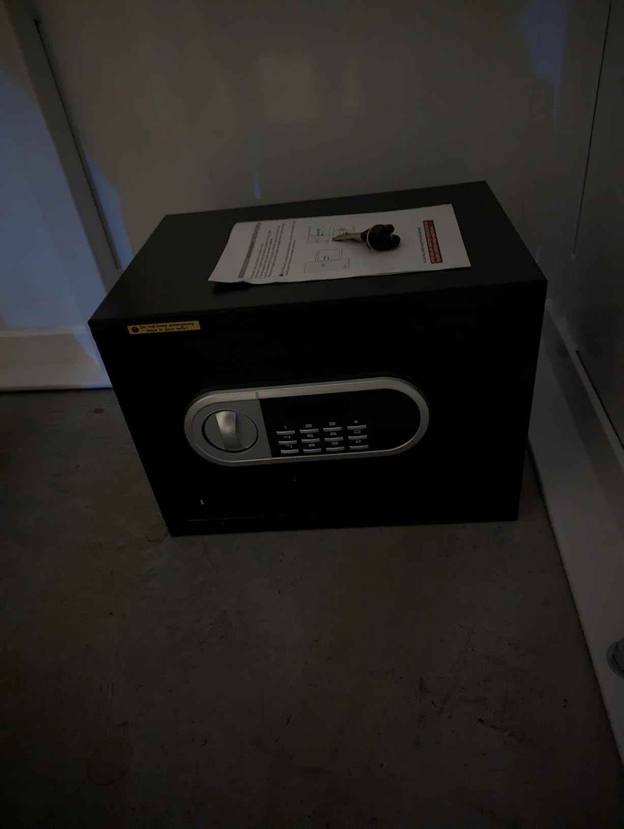 1.3 Cuft Small Fire Proof Safe for Home Documents, Anti-theft Safes for Home Use Fire and Water Proof with Combination Lock, Smart Alert System and Removable Shelf, Digital Document Safe for Jewelry customer photo 2