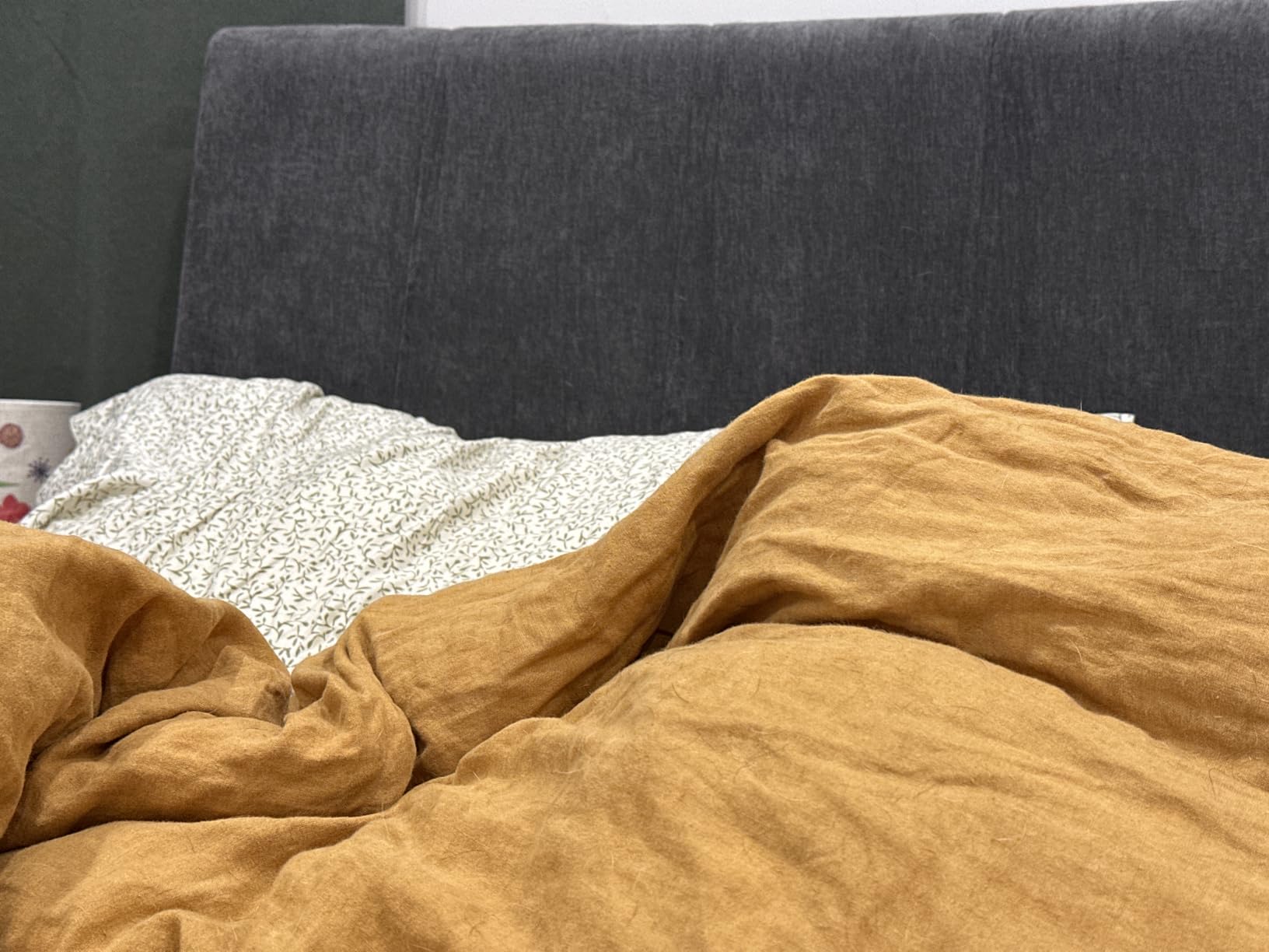 King Size Headboard Only-No Assembly Required, Beige customer photo 1
