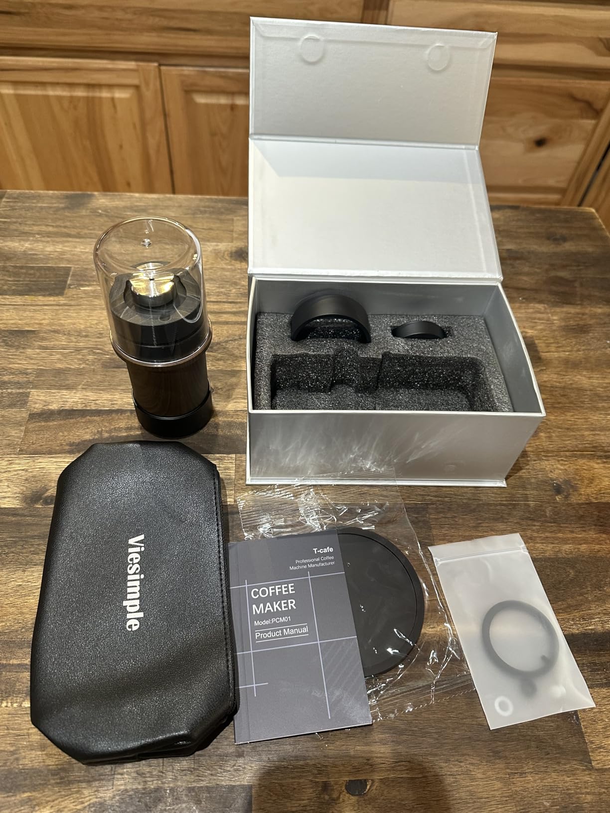 M5 Portable Manual Espresso Maker, No-Electric Coffee Machine customer photo 1