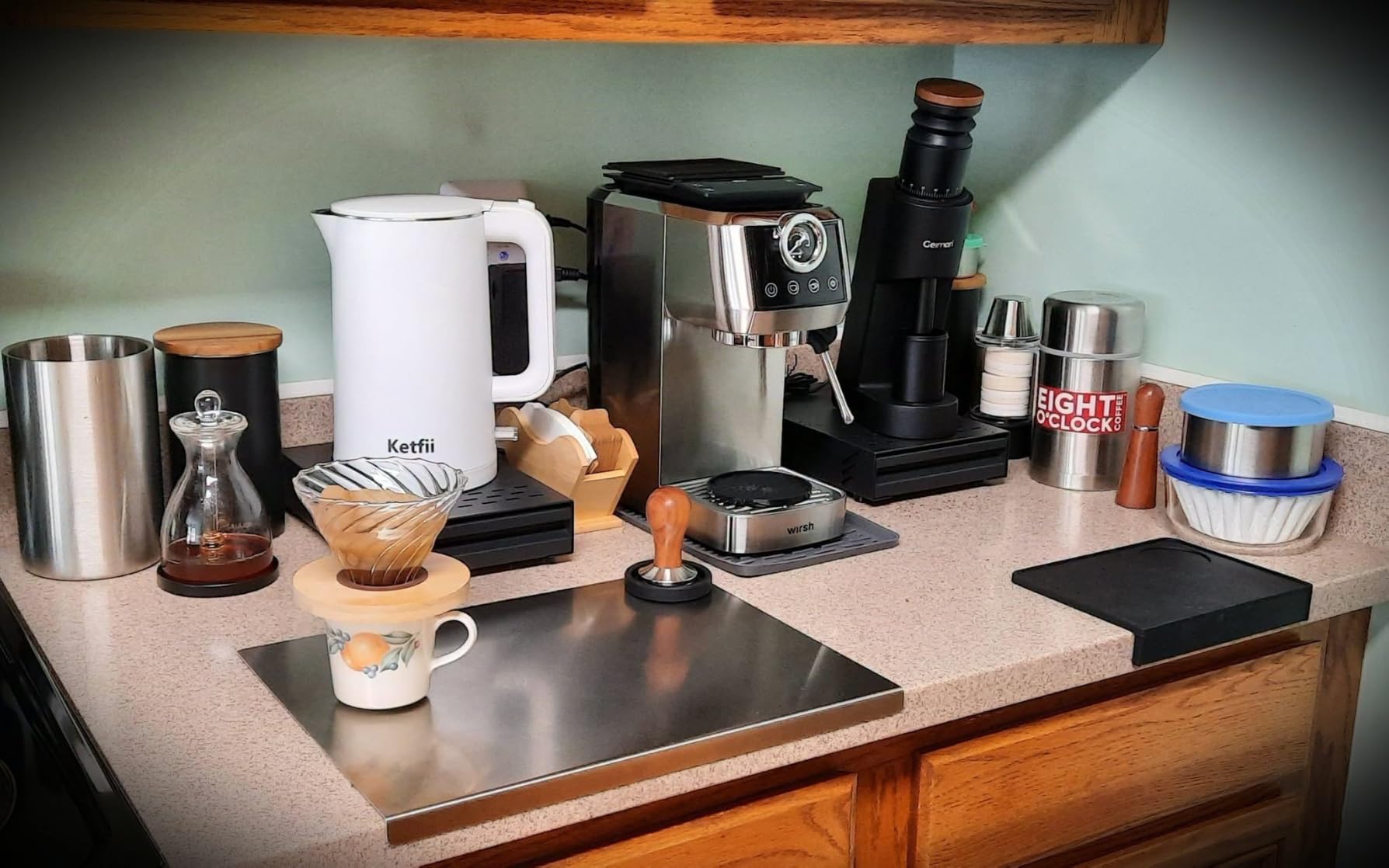 Geimori GU38 Coffee Grinder for Espresso&Drip,Conical Burr,Stepless Control customer photo 1