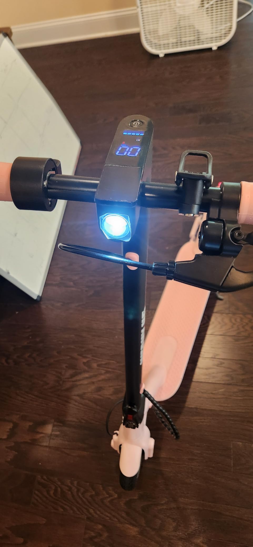 WERHY Electric Scooter,500W/350W Motor, 8.5''/10'' Solid Tires, 21-28Miles customer photo 2