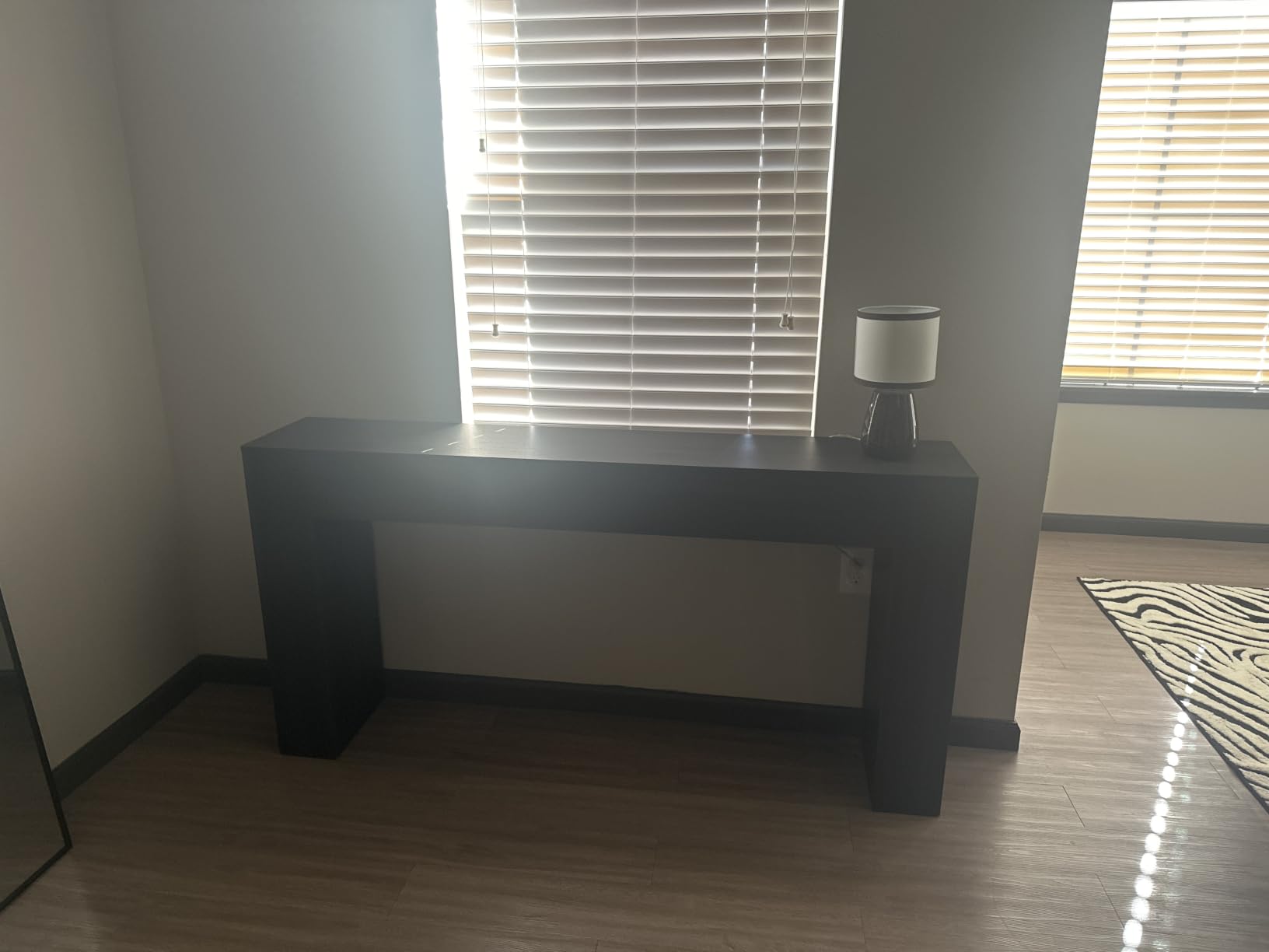 VASAGLE 63 Inches Entryway Table, Thick Tabletop Console Table, Farmhouse customer photo 1