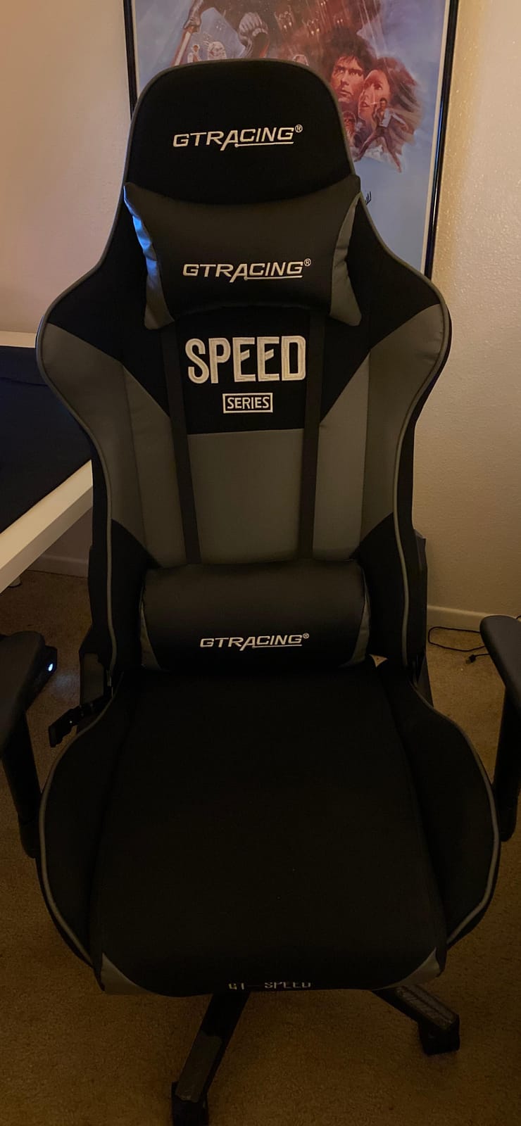 GTPLAYER Big and Tall Gaming Chair Ergonomic Heavy Duty Office Chair Racing Seat with Adjustable Lumbar Pillow Footrest 150° Reclining Thickened Armrests Breathable Mesh for Esports/PC Gaming customer photo 2
