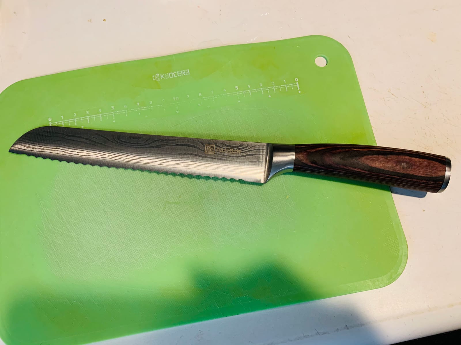 PAUDIN 10 Inch Offset Sourdough Bread Knife for Homemade Bread - Gift Box customer photo 1