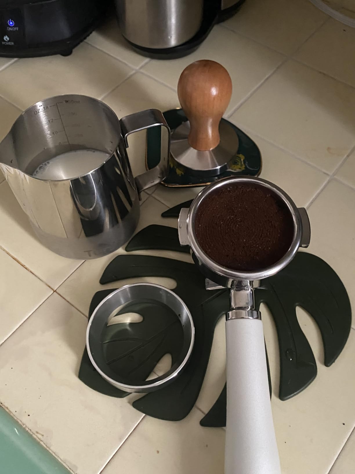 Tuni E2 Gen3 Dual Boiler Espresso Machine with Super+ Steam Power, Ivory customer photo 1