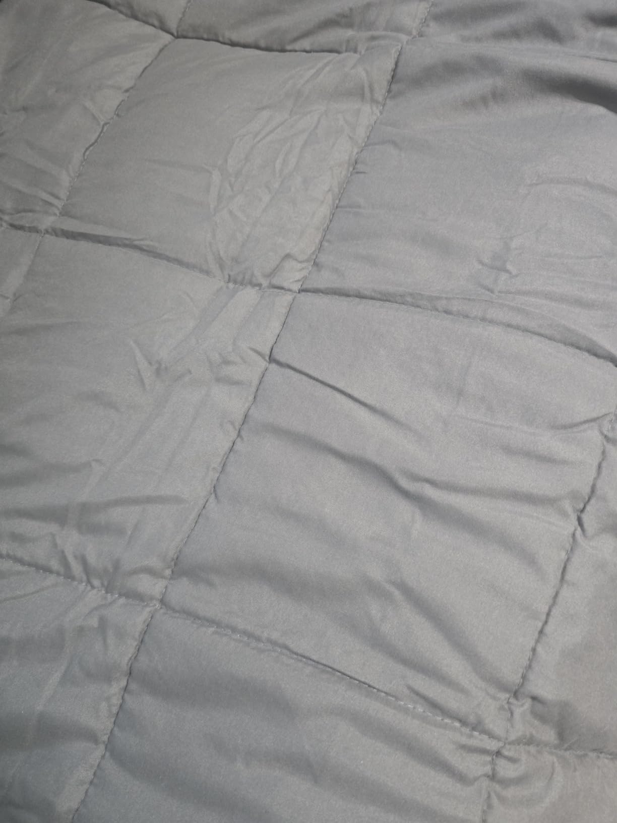 Machine Washable Weighted Blanket for Adults - Heavy Blankets for All-Season Sleeping, Cooling Soft & Breathable with Premium Glass Beads (48” x 72”｜15lbs) customer photo 2