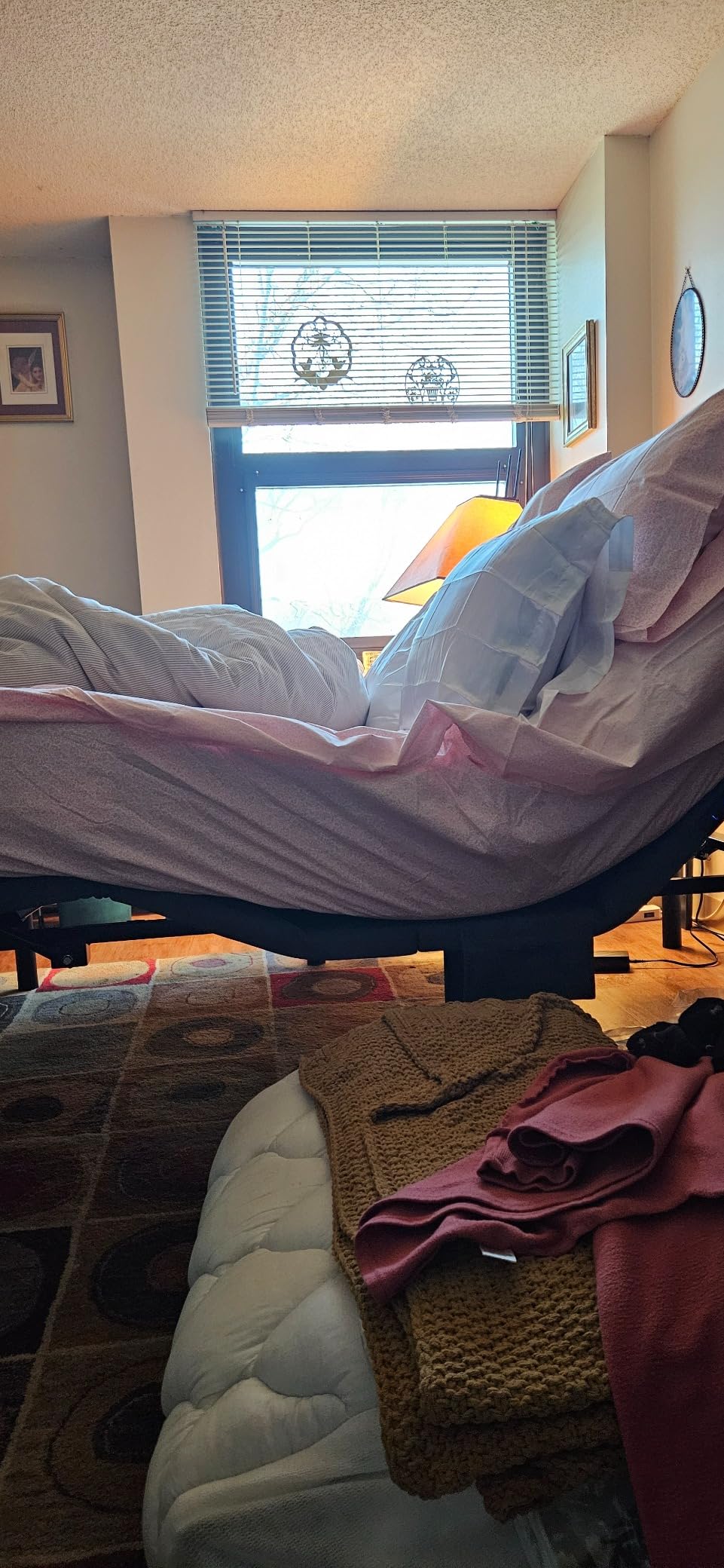 Marsail Split King Adjustable Bed Frame Electric Base, Head & Foot Incline customer photo 2