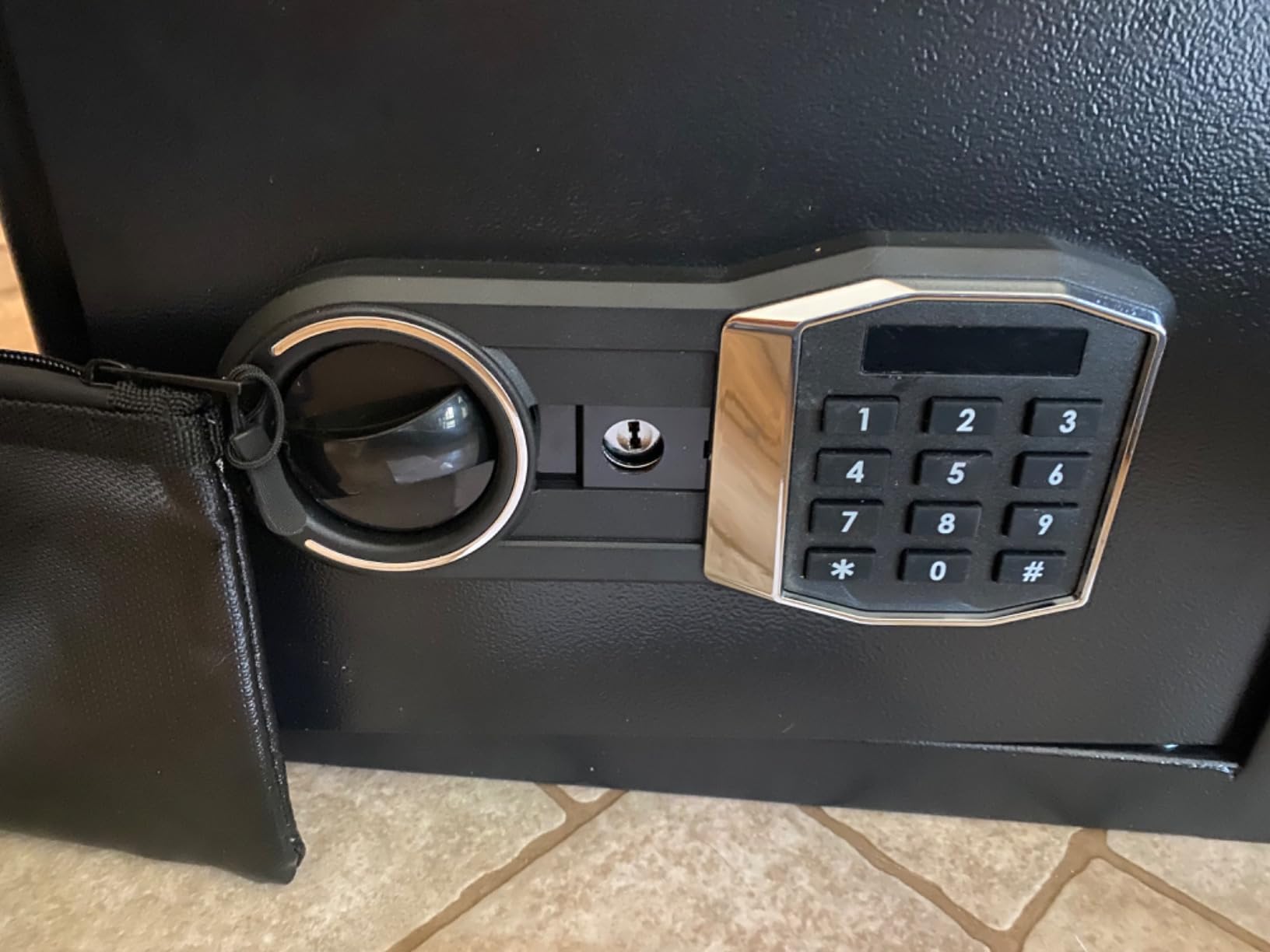 1800°F/ 35 Min Small Fireproof Safe, 15.25 Lbs Heavy Duty Safe Box customer photo 1