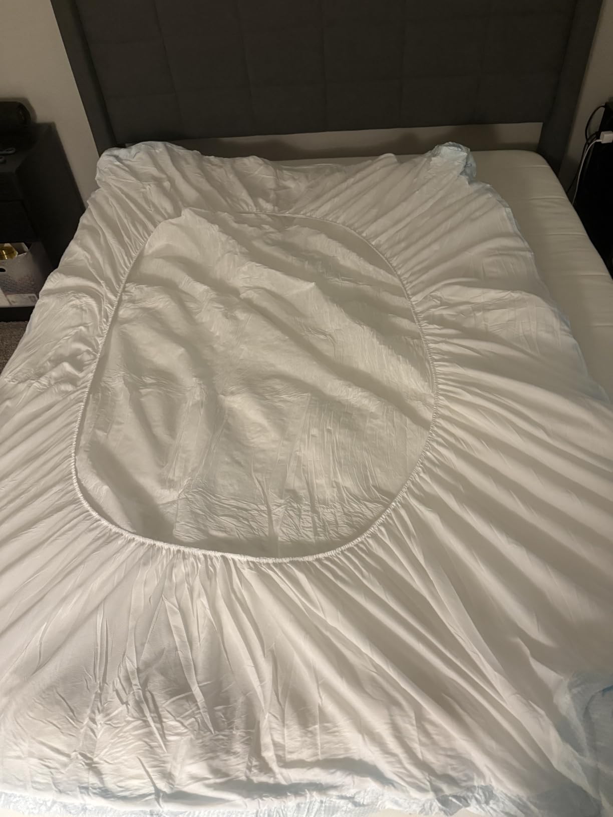 DOWNCOOL 100% Waterproof Queen Mattress Topper, Viscose Derived from Bamboo customer photo 1