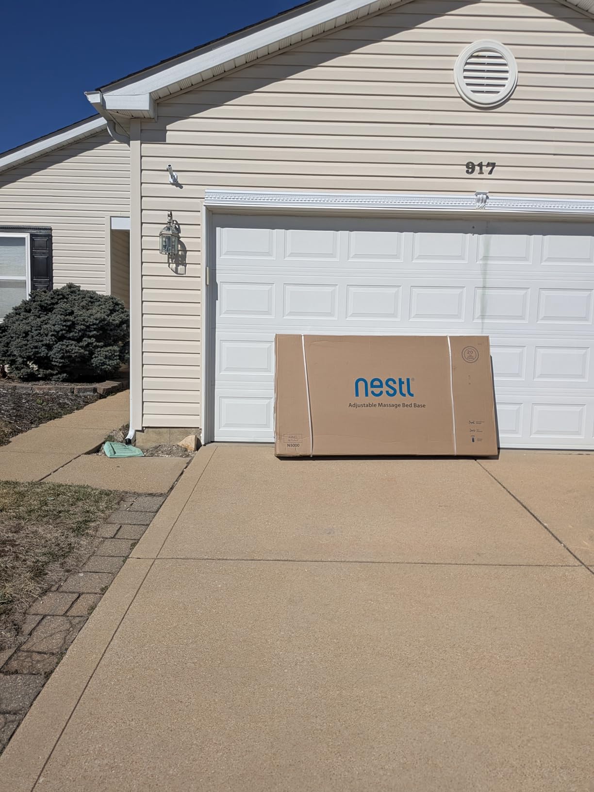 Nestl S1000 Queen Adjustable Bed Frame, Queen Adjustable Bed Base with Wireless Remote, Head and Foot Incline, Zero Gravity, Anti Snore, Zero Clearance, Okin Motors customer photo 2