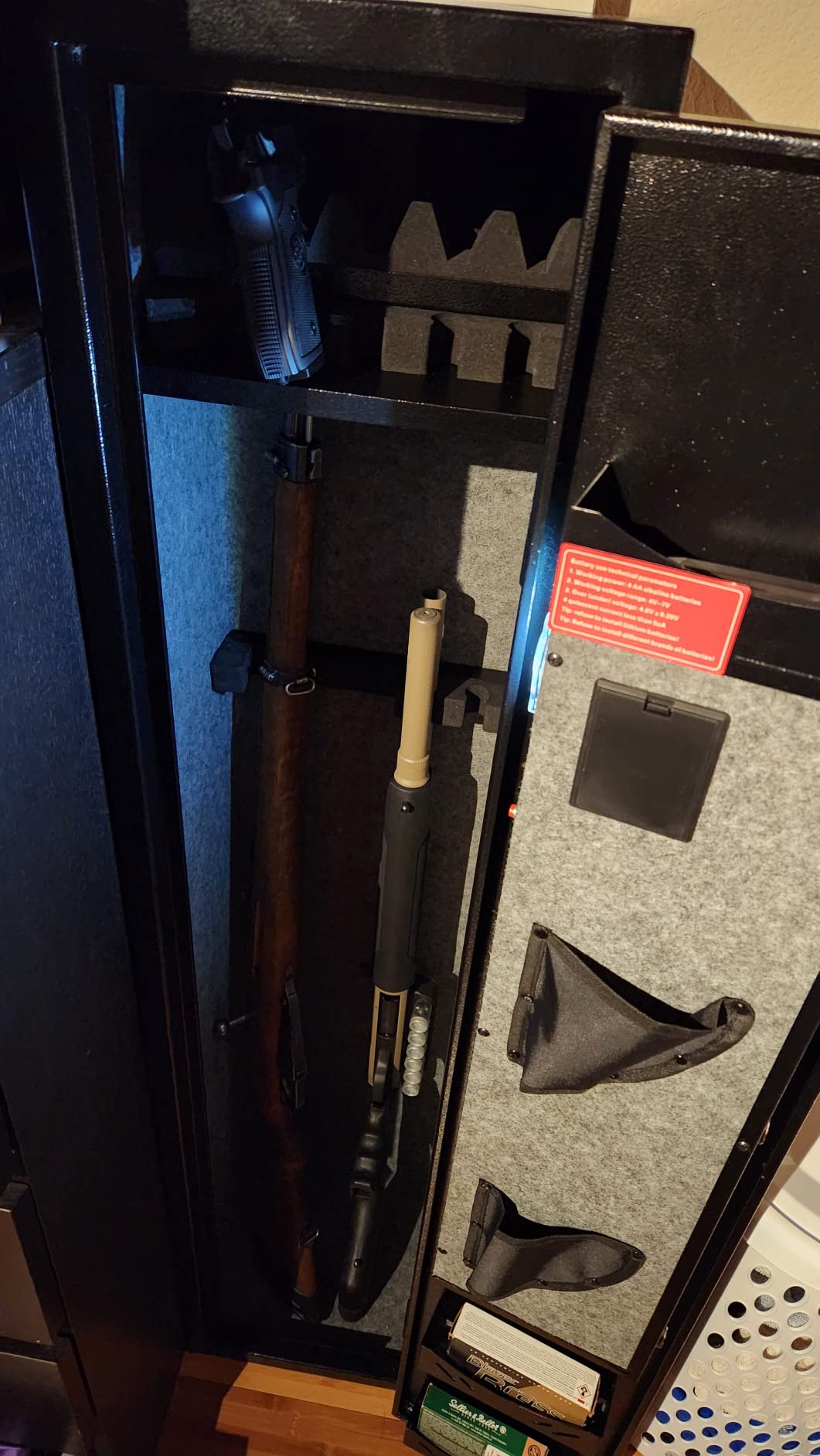 KAER 3 Gun Safe for Rifles and Pistols,Fully Assembled Long Rifle Safe customer photo 2