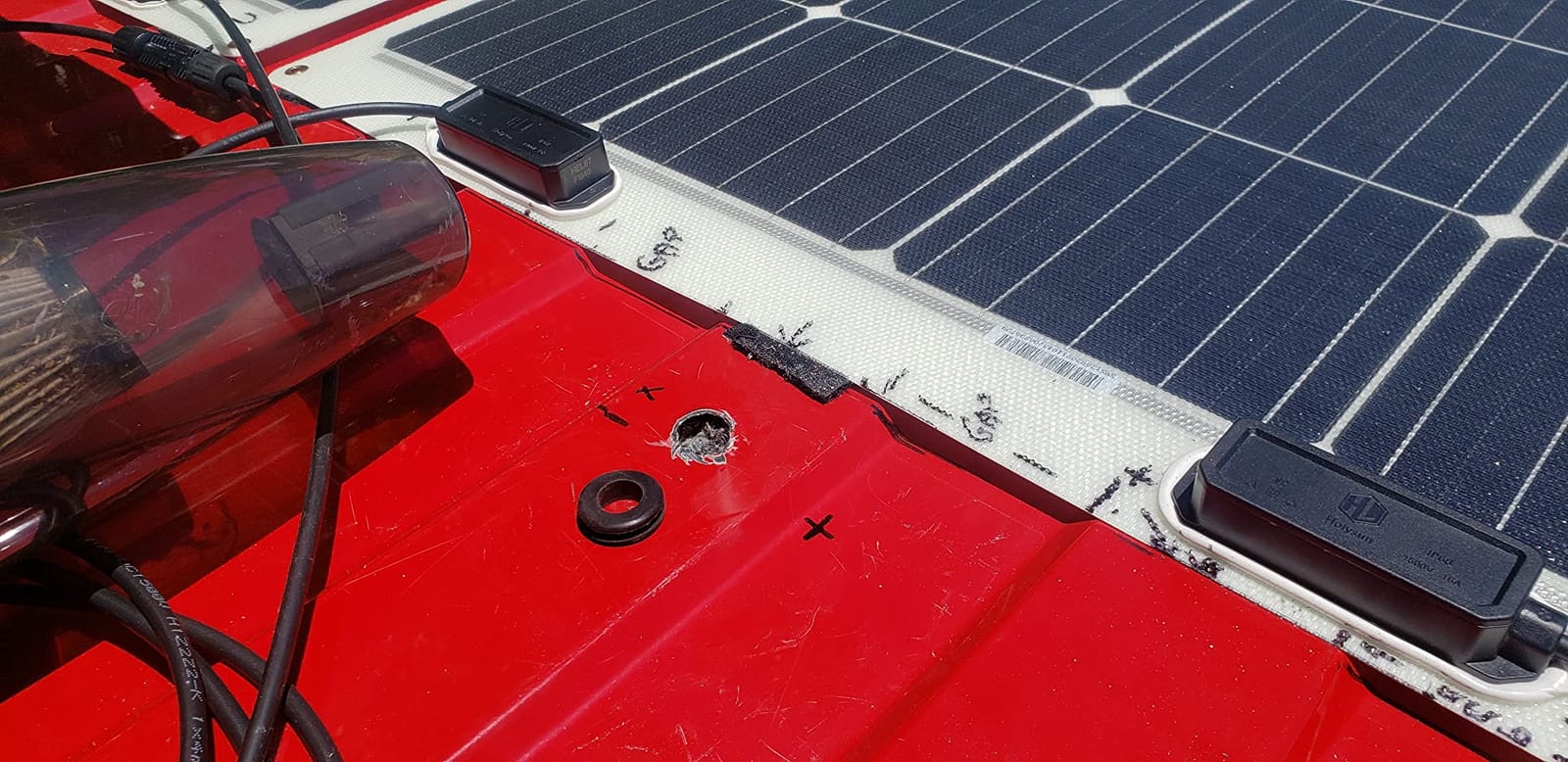 Renogy 100 Watt ShadowFlux Flexible Solar Panel, N-Type 25% High-Efficiency customer photo 1