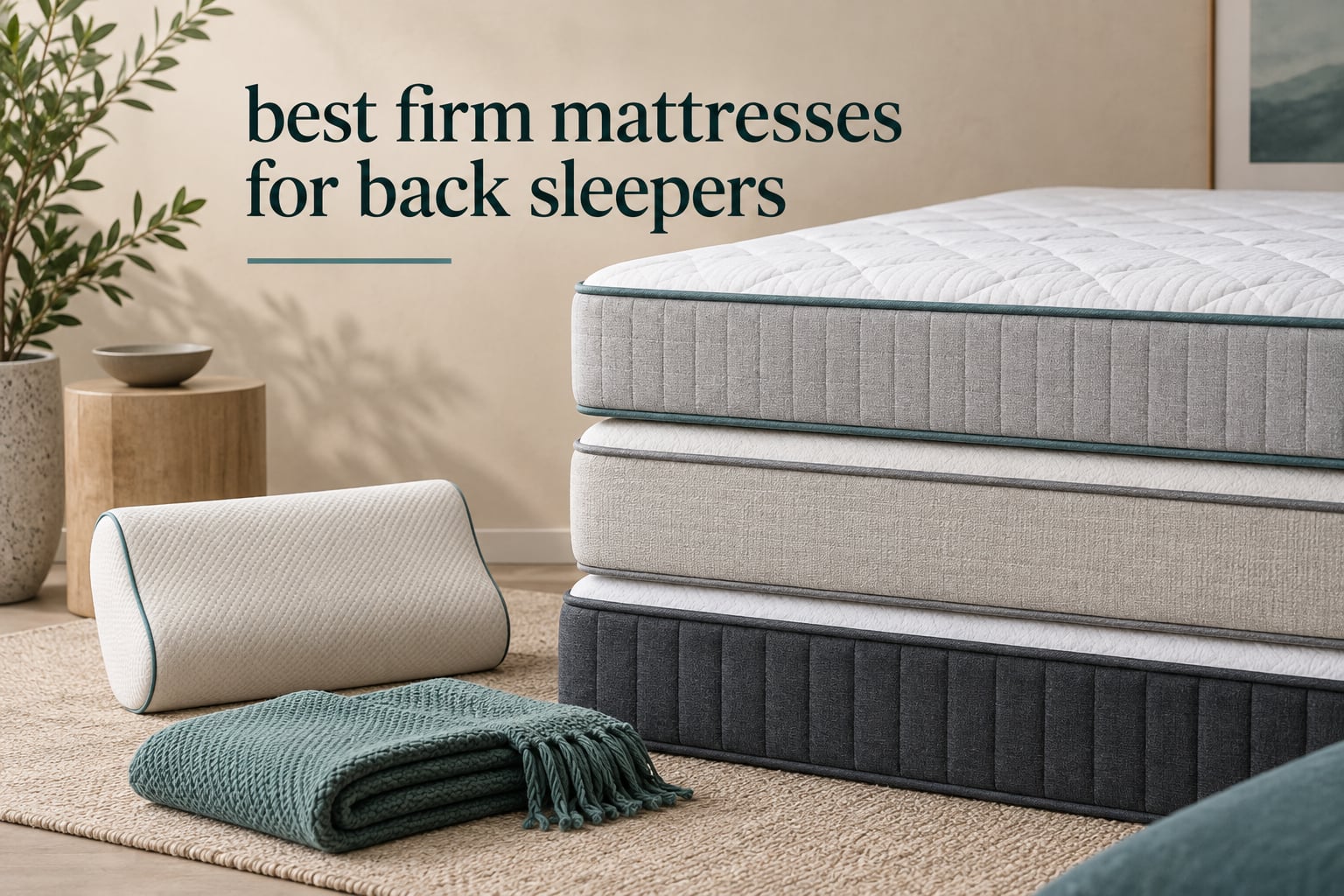 best firm mattresses for back sleepers