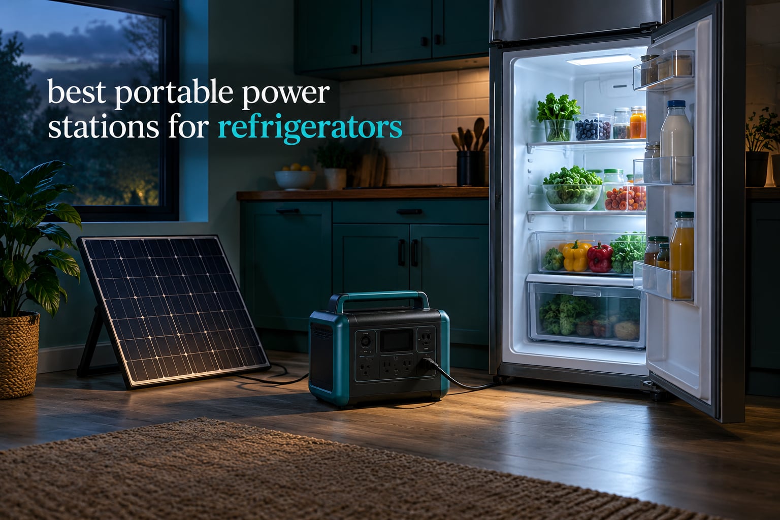 best portable power stations for refrigerators