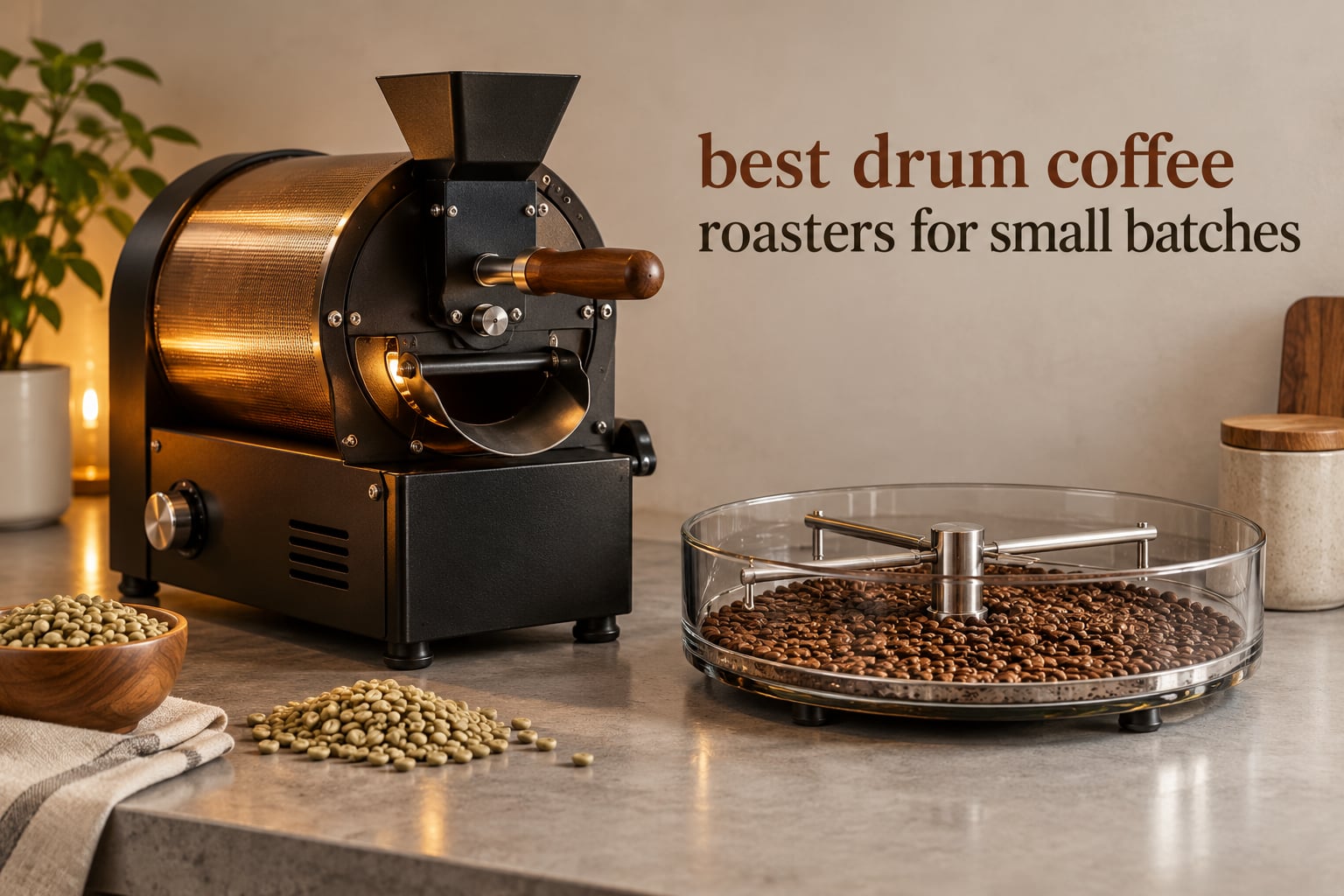 best drum coffee roasters for small batches