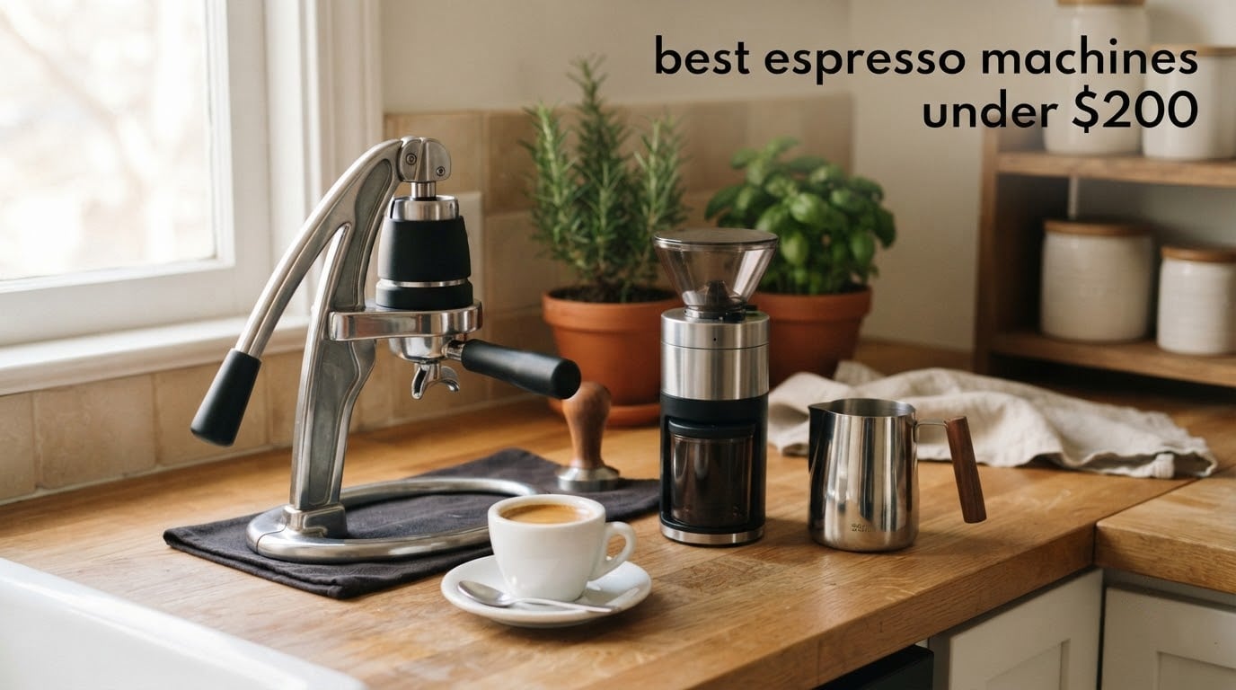 best espresso machines under $200
