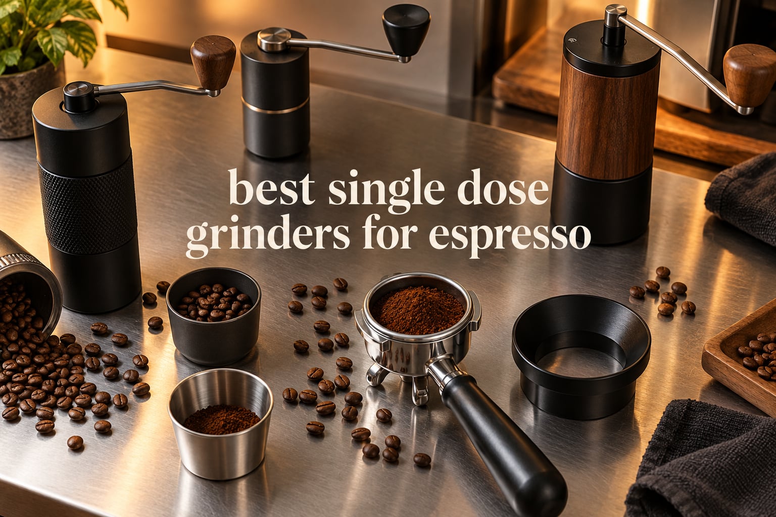 best single dose grinders for espresso