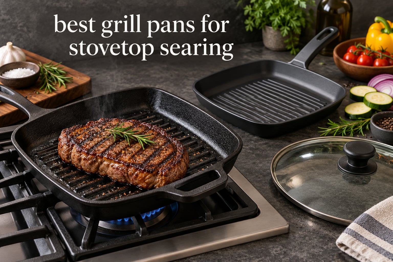 best grill pans for stovetop searing