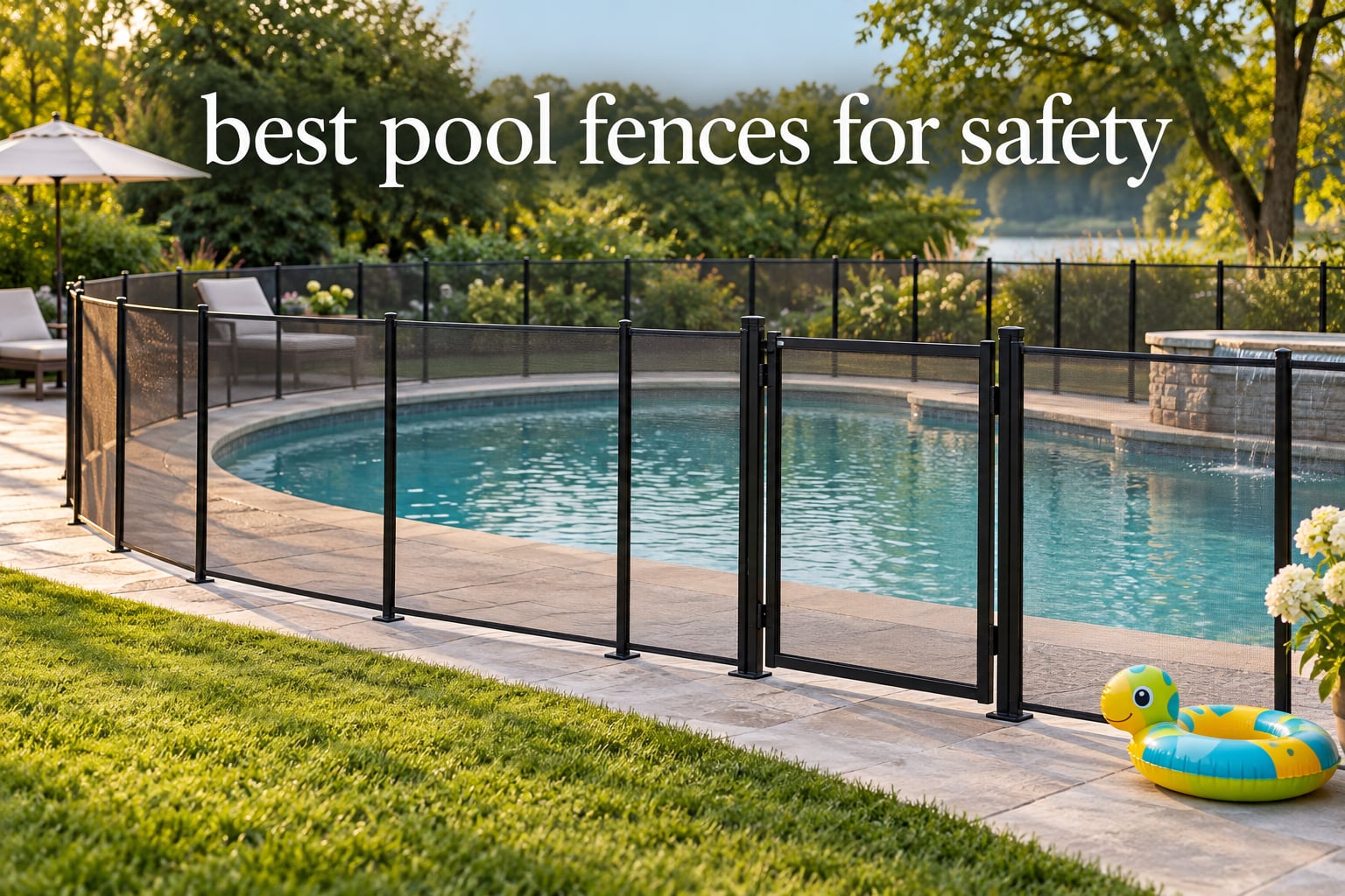 best pool fences for safety