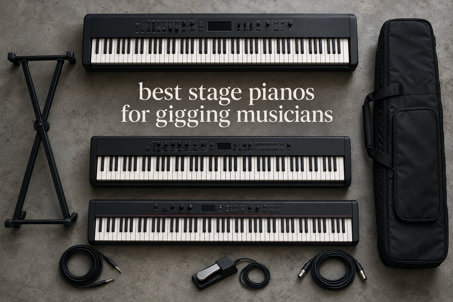 best stage pianos for gigging musicians