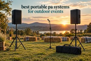 best portable pa systems for outdoor events