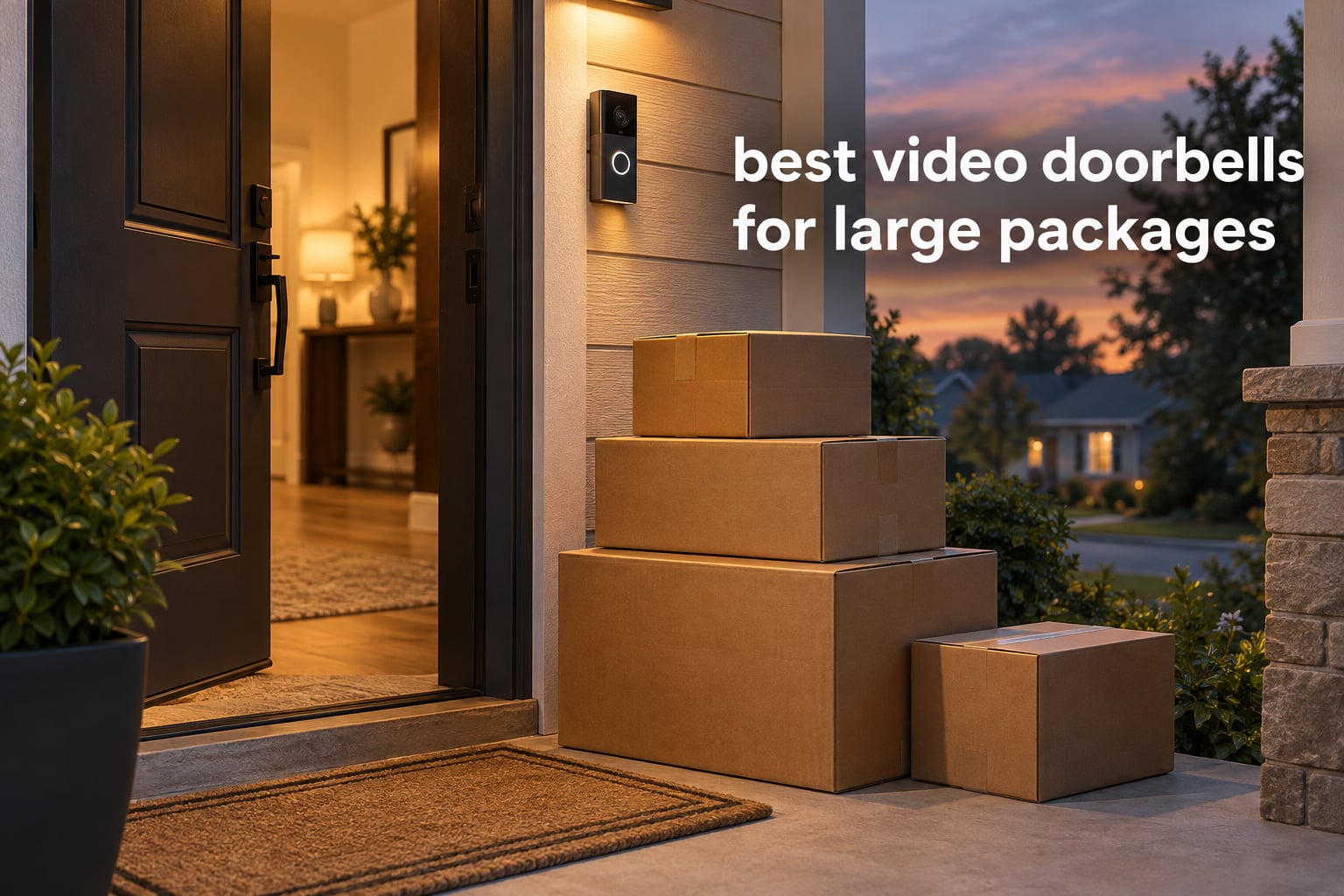 best video doorbells for large packages