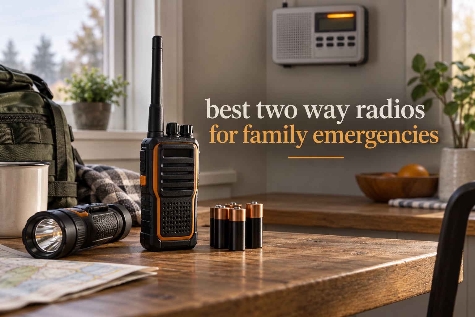 best two way radios for family emergencies