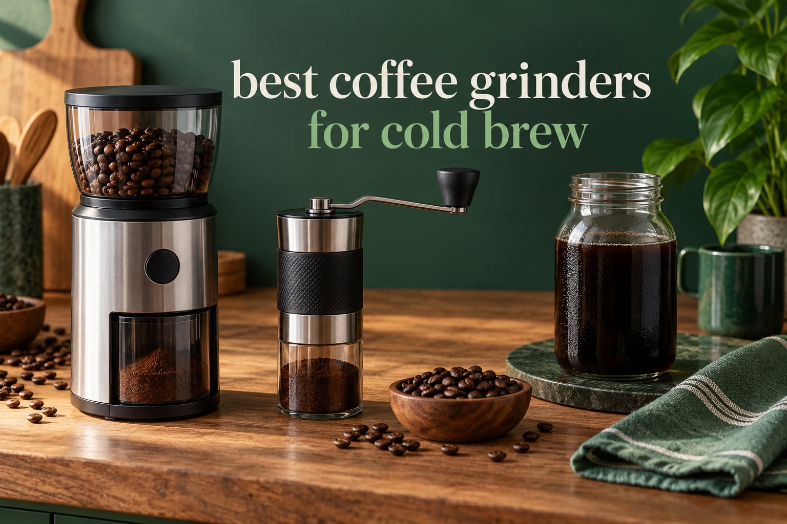 best coffee grinders for cold brew